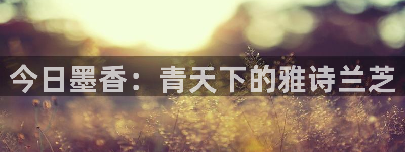 最新漫蛙manwa2：今日墨香：青天下的雅诗兰芝